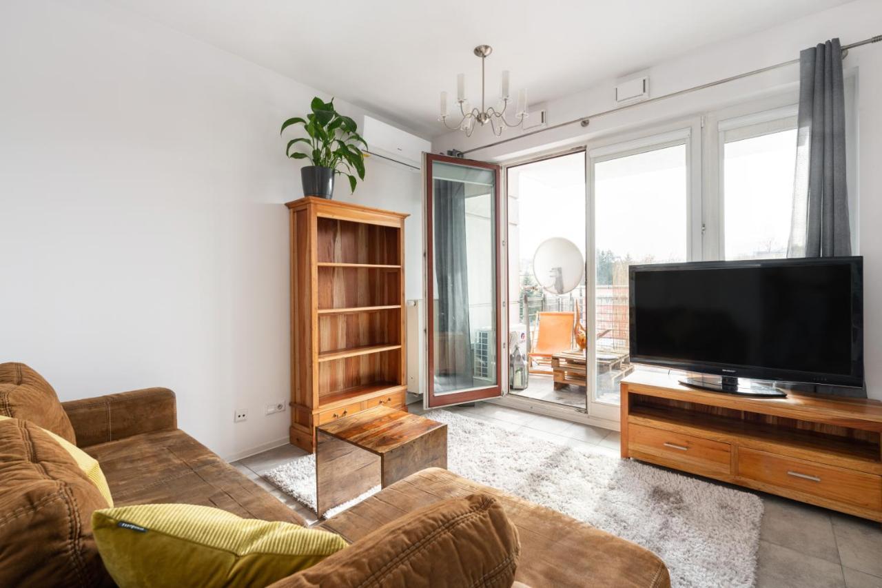 Superapart Wilanowska Apt 20 "Pet-Friendly 1Br Home With Patio Warsaw Exterior photo